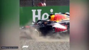 Veja o acidente chocante entre Verstappen e Hamilton em Monza