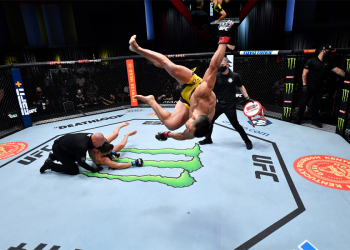 Douglas D'Silva fatura bônus de performance da noite por nocaute no UFC Vegas 38