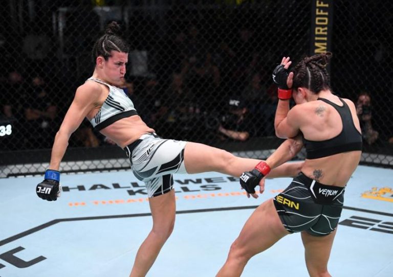 Mulheres brilham no UFC Vegas 39 e faturam todos os bônus de premiação - MMA Brasil