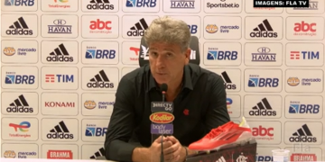 Renato Gaúcho reconhece ‘jogo ríspido’ contra o Grêmio: “Foi uma partida pegada”