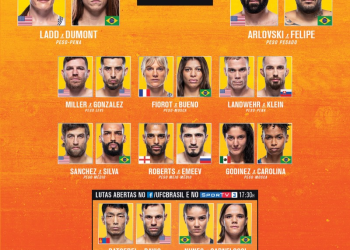 UFC Vegas 40: Ladd vs. Dumont - Resultados - MMA Brasil