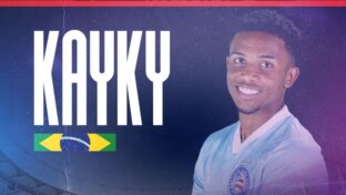 Kayky é um dos novos reforços do Bahia