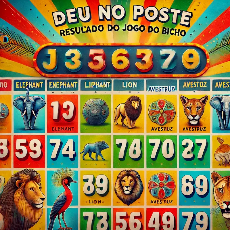 Deu no Poste Hoje- Resultado do Jogo do Bicho
